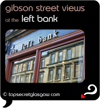 glasgow left bank gibson street views