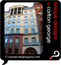 Top Secret Glasgow Quote Bubble showing building facade from street.
Caption: unique designs